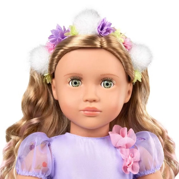 Our Generation Blossom Doll 18" Special Easter Limited Edition Bunny Basket Eggs - Picture 3 of 11